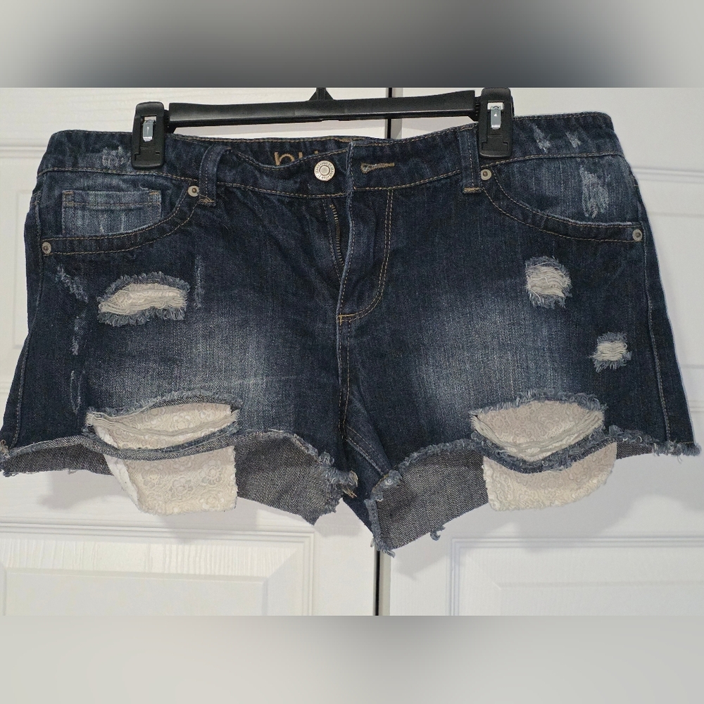 RUE 21. Distressed Denim Shorts